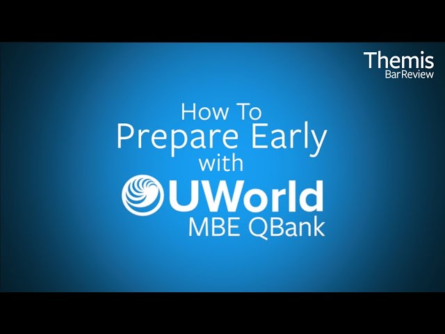 UWorld MBE QBank Head Start in Themis Bar Review Course