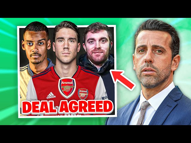 Arsenal AGREE Transfer Fee For Dusan Vlahovic? | Alexander Isak Wants Premier League Move!