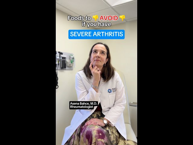 Foods To Avoid If You Have Severe Arthritis