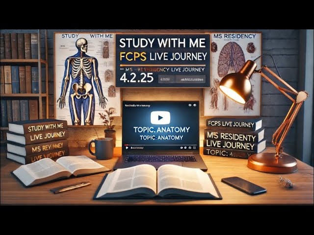 Stay Focused with Me | Live Study Session 2|| FCPS Part 1 | MS | Topic: Oral Patho,Anatomy | 4.2.25