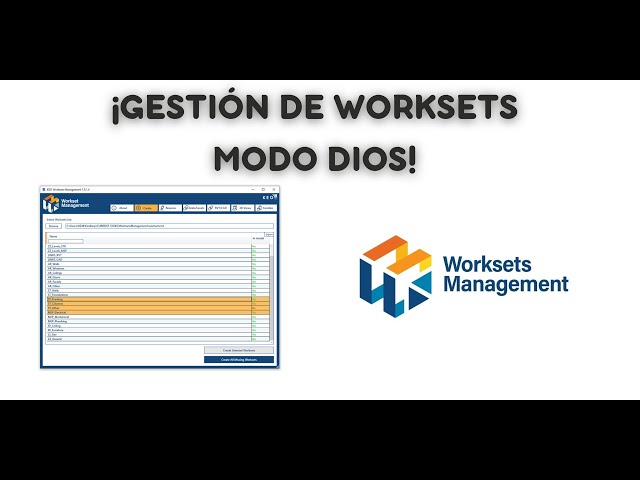 Manage your worksets in Revit like a PRO! Worksets Management