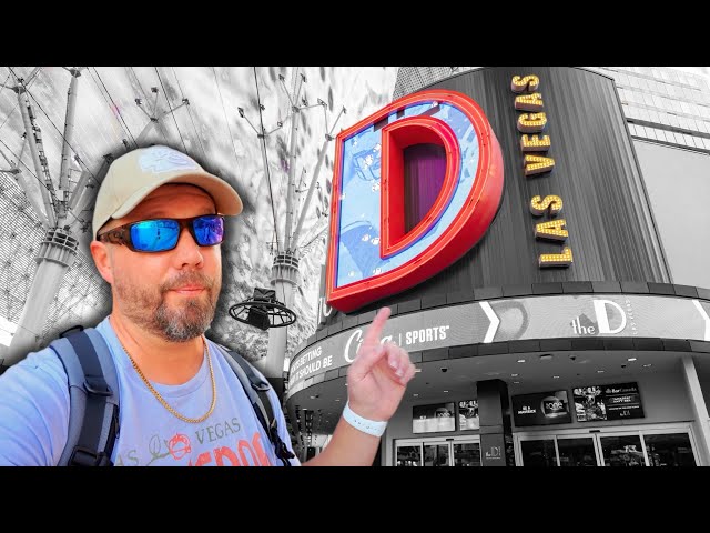 Is The D Las Vegas worth a shot?  I was actually SHOCKED! #vegas #fremontstreet