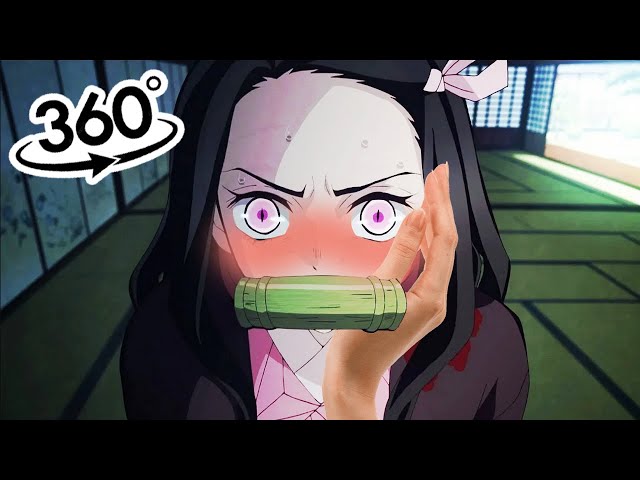 😳NEZUKO CHO BẠN THẤY SỨC MẠNH THỰC SỰ CỦA MÌNH😱! tanjiro kamado bảo vệ nezuko⚡demon slayer vr