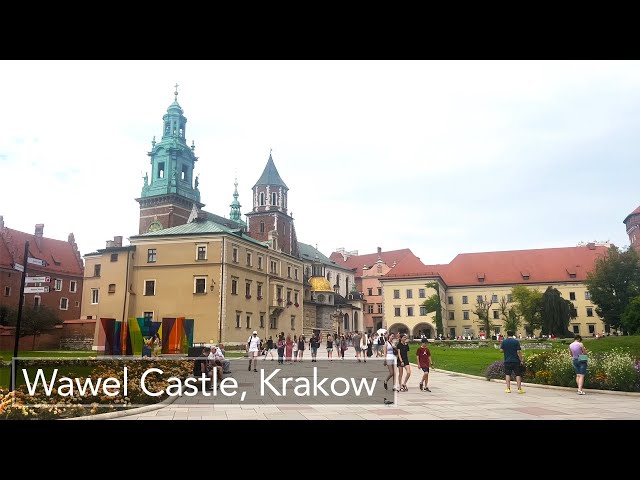 Wawel Castle, Krakow Walking Tour [POLAND WALK 2023 4K HDR 30FPS]