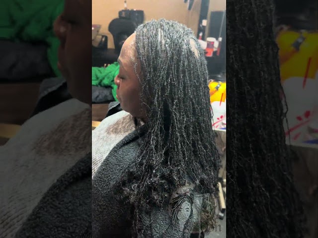 Loc extension Transformation on low density hair