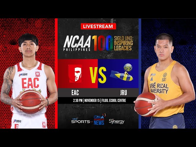 EAC vs JRU (Men’s Basketball) | NCAA Season 100 - Replay