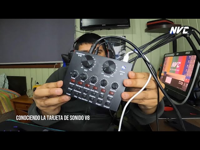 Conociendo la Tarjeta de Sonido V8