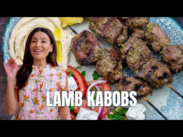 Juiciest Lamb Kabob Recipe | The Mediterranean Dish