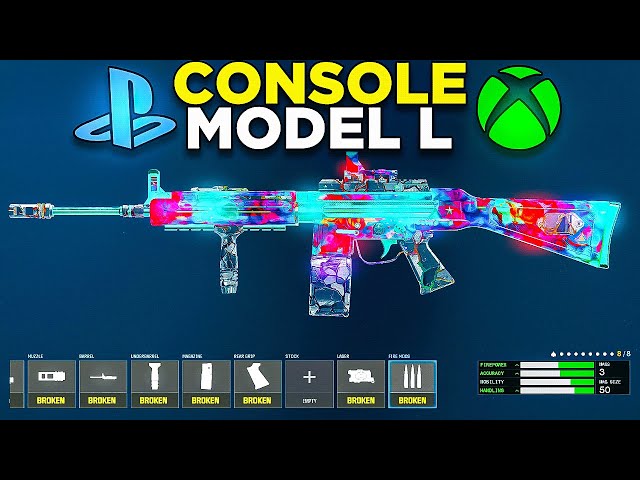 The #1 CONSOLE AR META Loadout in Black Ops 6 Warzone! 🔥 ( Best Model L Class Setup )