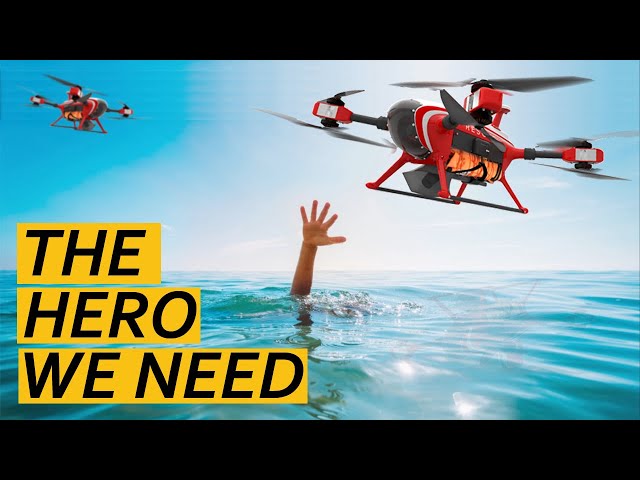 An aerial drone might save your life one day