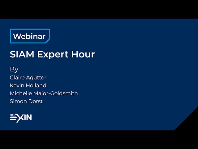 SIAM Expert Hour