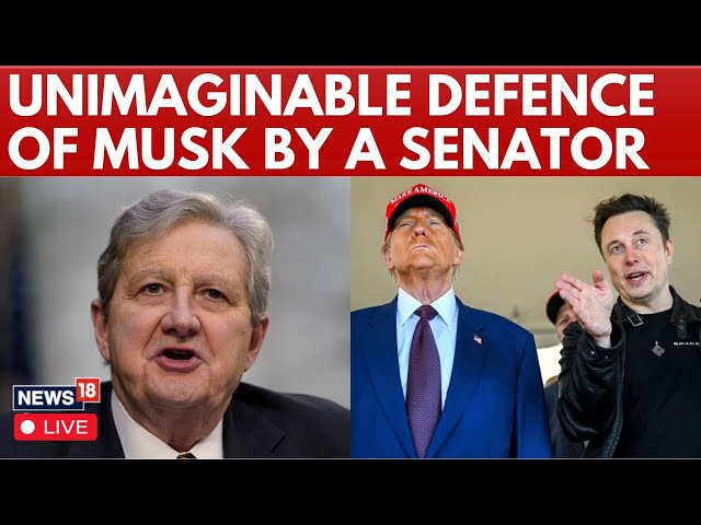 LIVE | Senator Kennedy Mocks Democrats Over Elon Musk, USAID Freeze And Government Spending | N18G