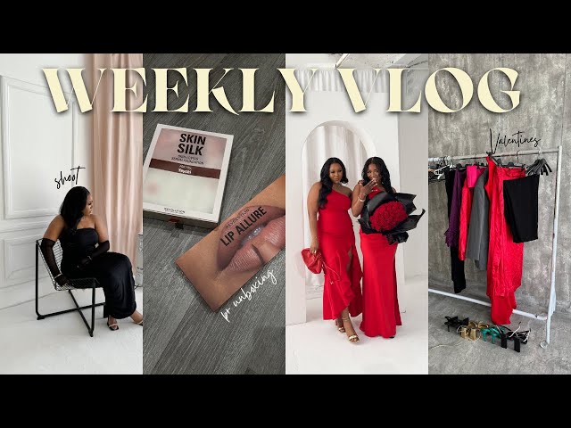 WEEKLY VLOG| I LOST MY YOUTUBE CHANNEL, Valentine’s Day SHOOT, It is MY TURN, PR packages & more