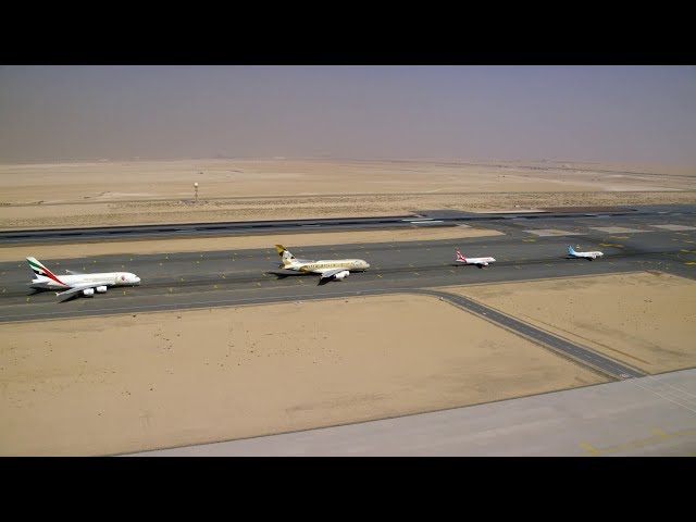 #UAETogether Formation Flight | Behind the scenes | Emirates Airline