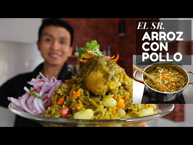 Así Preparo el ARROZ CON POLLO PERUANO en un Toque | Cocina Fácil