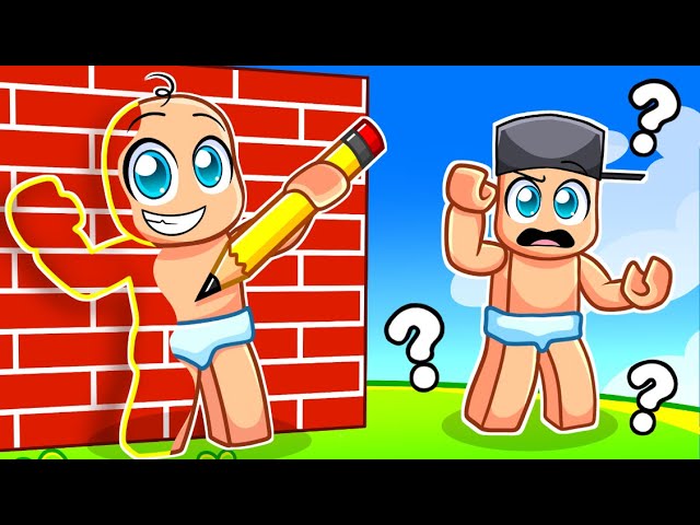 Become What You Draw HIDE and SEEK In Roblox...