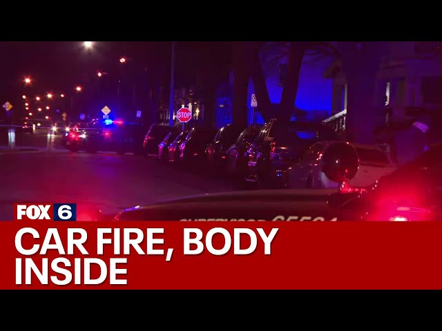 Milwaukee car fire near 26th and Locust, body inside | FOX6 News Milwaukee