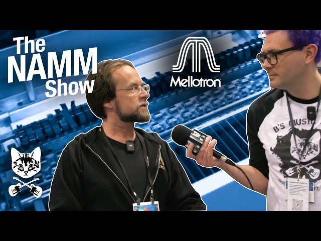 Unlocking Mellotron Mysteries - A Music Tech Deep Dive - | NAMM 2024 w/ B's Music Shop