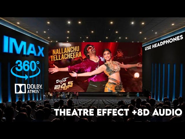 Nallanchu Thellacheera |Theatre Experience Dolby  Surround  sound |Mr Bachchan| Ravi Teja