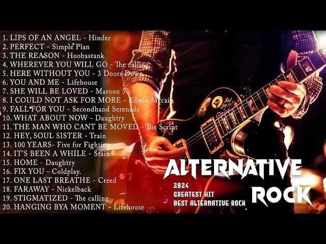 Slow Rock Alternative Rock in 2000s Simple Plan, Hoobastank, The Calling, Howie Day, Linkin Park