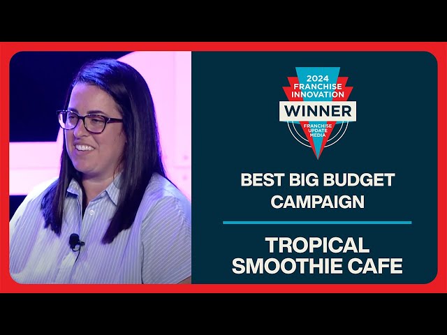 Tropical Smoothie Cafe Wins Innovation Award for Best Big Budget Campaign at #FCXC24