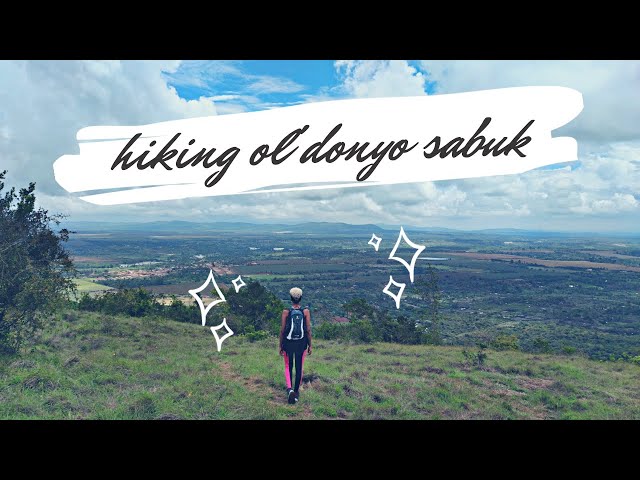 Hiking Ol' Donyo Sabuk, Machakos County