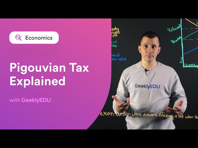 #GeeklyHub Pigouvian Subsidies & Pigouvian Tax | Negative Externalities