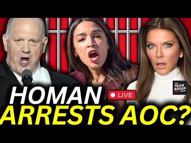 BREAKING: Trump Border Chief Tom Homan Threatens to ARREST AOC for THIS