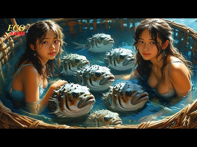 Tiger Puffer Fish - How Japanese Fishermen Raise and Process Hundreds of Tons of Tiger Puffer Fish