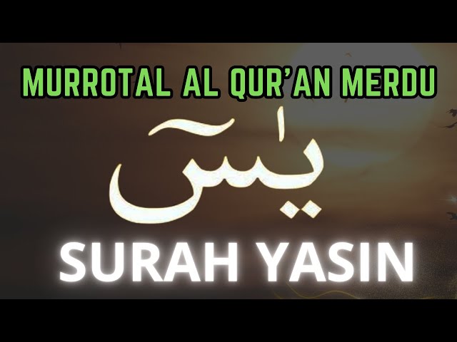 Surah Yasin Yaseen سورة يس  Relaxing heart touching voice