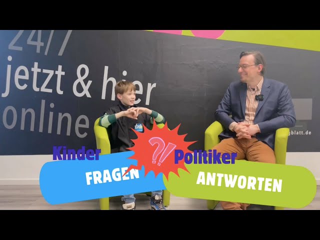 Bundestagswahl 2025: Tobias Peterka (AfD) im bt-Kinderinterview