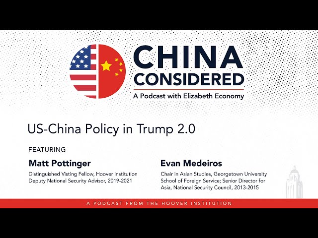 US-China Policy in Trump 2.0 | China Considered