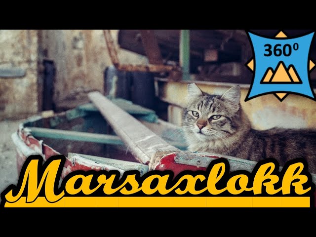 🇲🇹 360 Marsaxlokk - Tasting Maltese street food in Marsaxlokk, Virtual reality. Malta