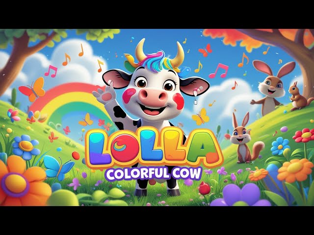 Lola the Colorful Cow | A Magical Adventure Cute Hop & Dance Party | Sing Along with TaleTwists