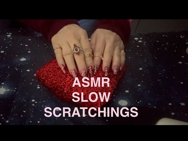 ASMR A SENSORY LULLABY of Slow Scratchings for Sleep  No Talking.