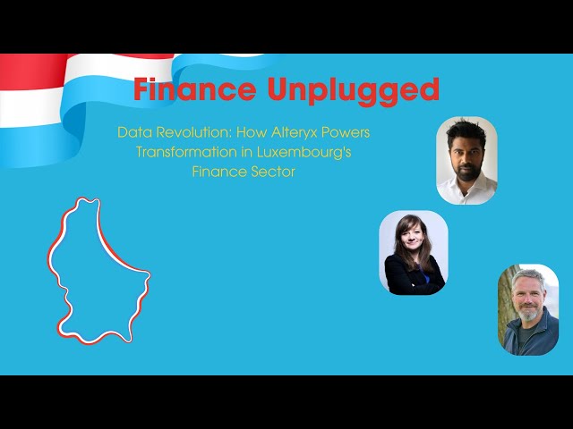 Luxembourg Webinar: Transforming Financial Services with Data Automation