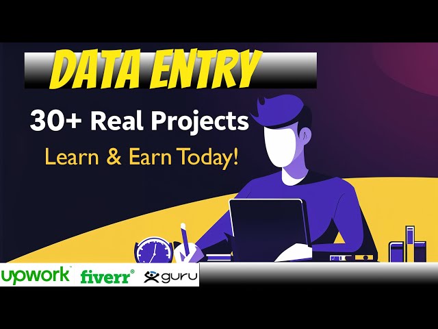 Data Entry Full Course | Work from Home & Make Money Online