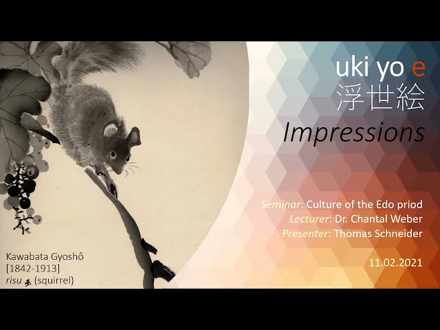 Impressions of the Art of Ukiyo-e in the Edo period  - A personal selection with focus on 1847-1869