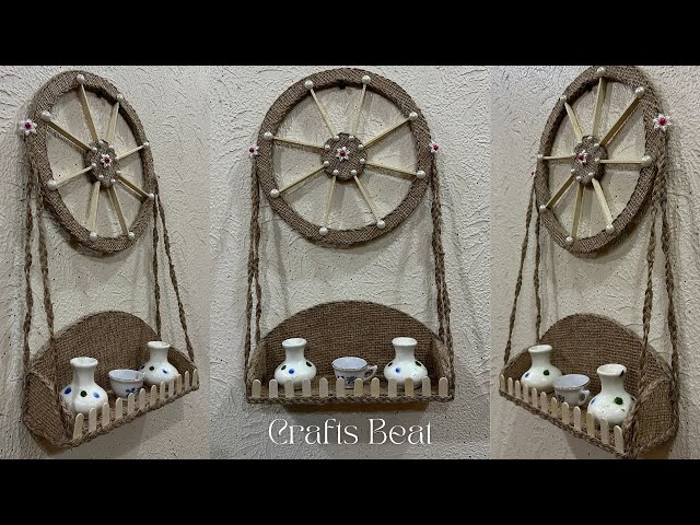 DIY Wall Hanging | Elegant Handmade Home Decor | Crafts Beat