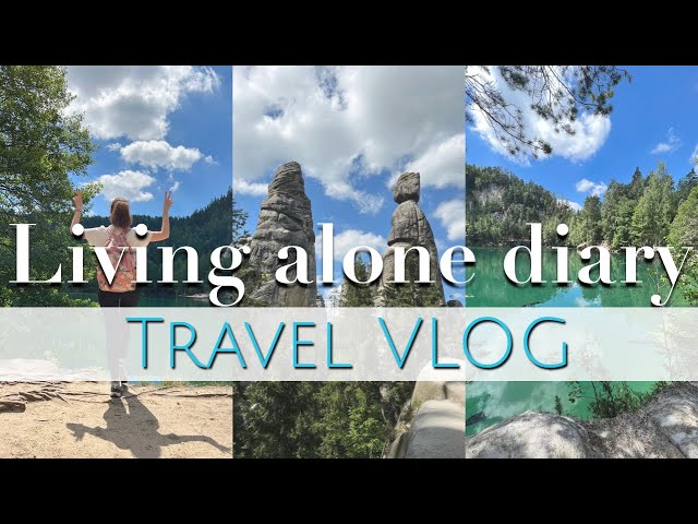 Adršpach Rocks ⛰️ | Weekend with me 🚞 | Mountains & Trekking 🍃| Living alone diaries Europe - Poland