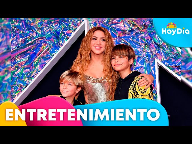 Los hijos de Shakira llegaron a la Ciudad de México | Hoy Día | Telemundo