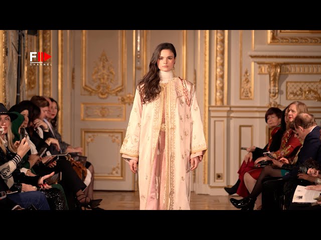 AZIZA BELKHEYAT Oriental Fashion Show Spring 2025 Paris