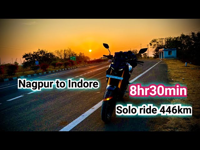 Solo ride, Nagpur to Indore (446km) #motovlog #vlog #bikevlog #latestvlog #rifevibes #mt15v2