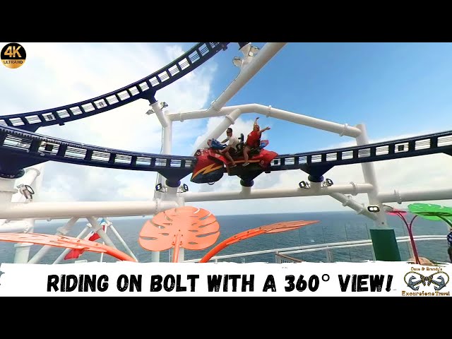 Riding on Bolt on the Carnival Jubilee! | 360° View!