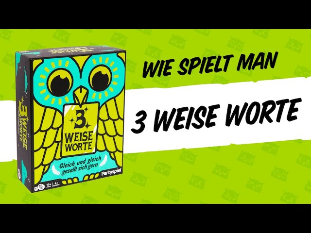 Wie Spielt Man 3 Weise Worte: Ein Hinweisende stehlendes Partyspiel