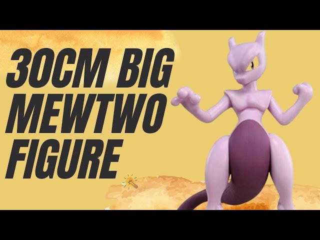 POKEMON MEWTWO 30CM BIG FIGURE TAKARA TOMY