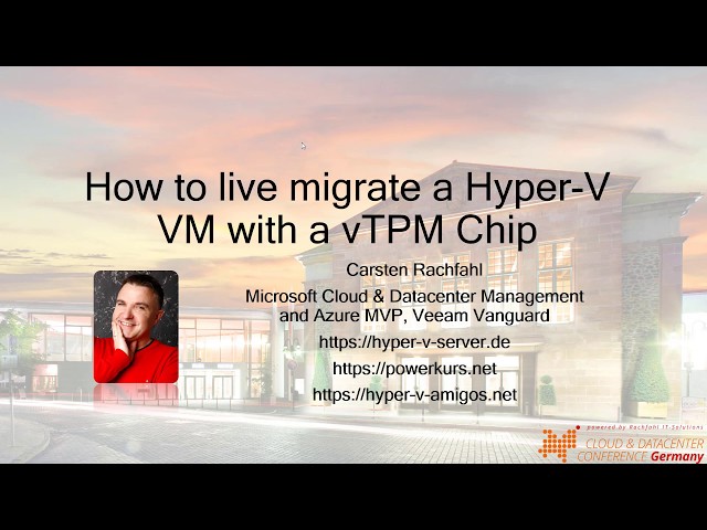 How to live migrate a Hyper-V VM with a vTPM Chip #HyperV #TPM