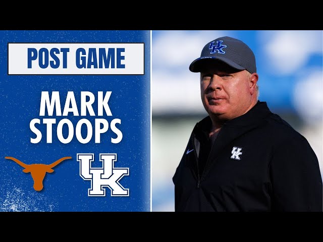 Mark Stoops Speaks After Texas Loss Wraps Up 1-7 SEC Season