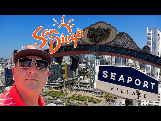 Exploring Downtown San Diego 2022 | Gaslamp District and Seaport Village