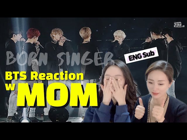 [Sub] 방탄소년단(BTS) 'Born Singer' @교차편집(Live Stage Mix) | Korean Mom React to BTS | 엄마리액션